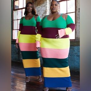 Rebdolls Evangelina sweater maxi dress